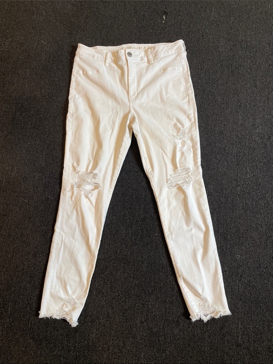 American Eagle Outfitters Denim - American Eagle Outfitters White Stretch Jeans